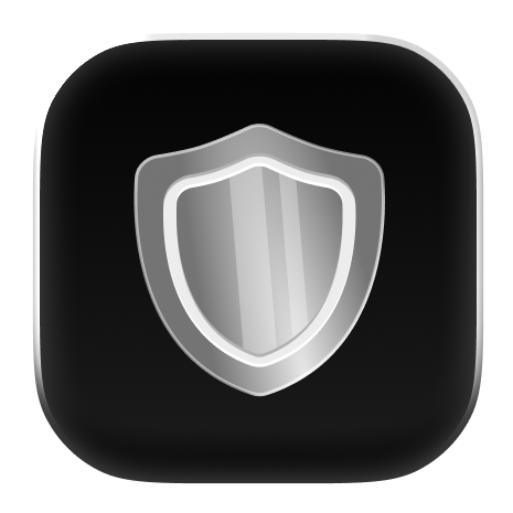 Shield representing end-to-end encryption